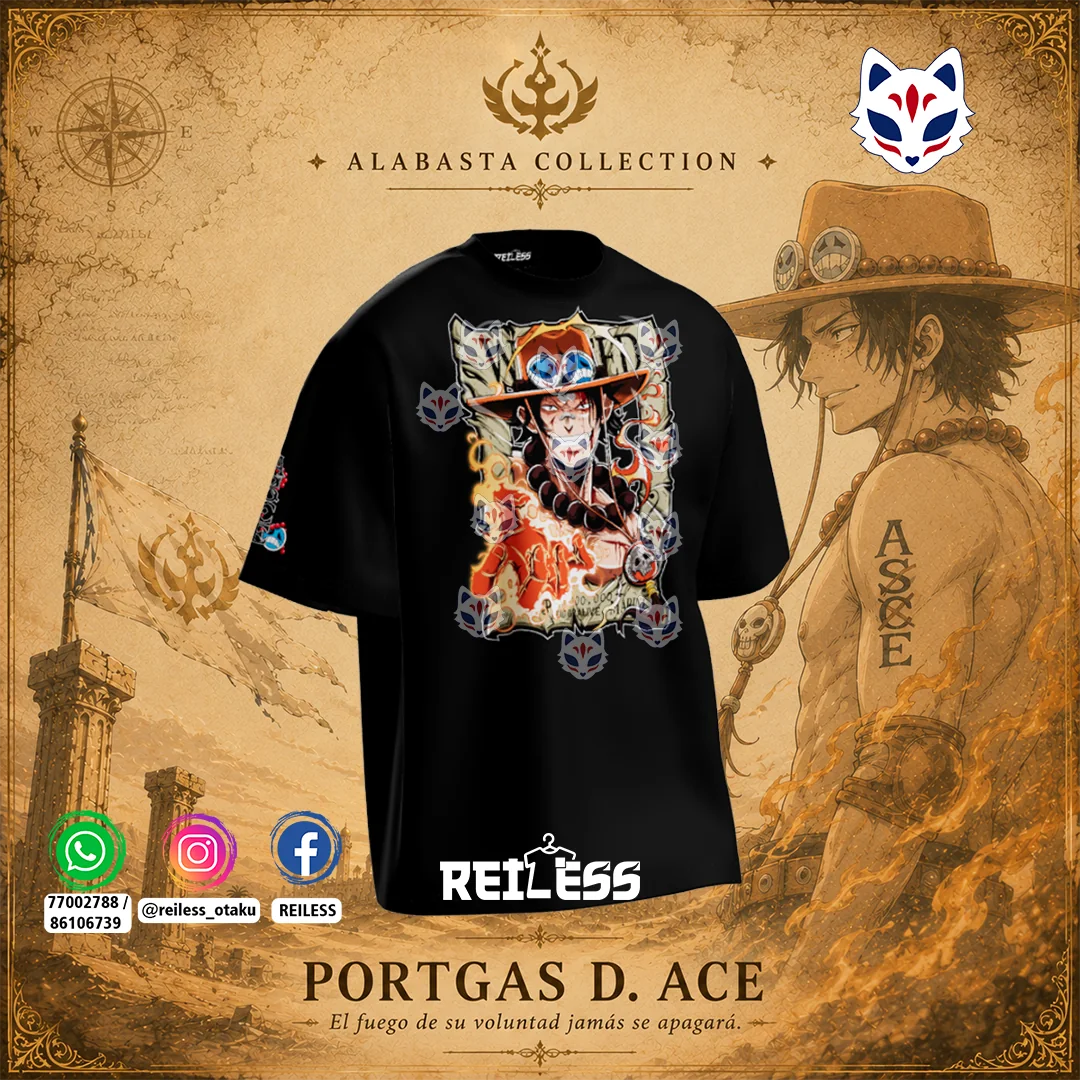 Camiseta Portgas D Ace